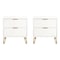 Manhattan Comfort DUMBO 2.0 Nightstand in White, 2PK 2-NS002-WH - alternate 2